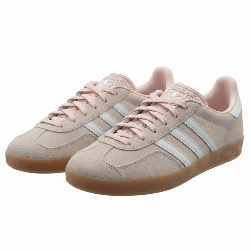 Adidas Gazelle Womens Wonder Quartz Pink White Gum Sneakers IE0415 SIZE 7